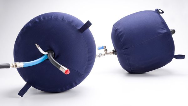 Inflatable Purge Bladder, 40 In Dia