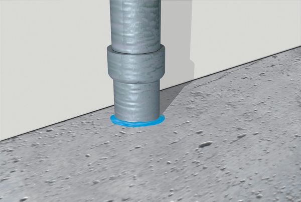 Fire Barrier Sealant, 20 oz., Red