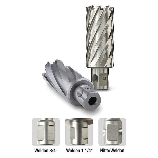 Carbide TCT Cutter with Universal Shank, 1/2