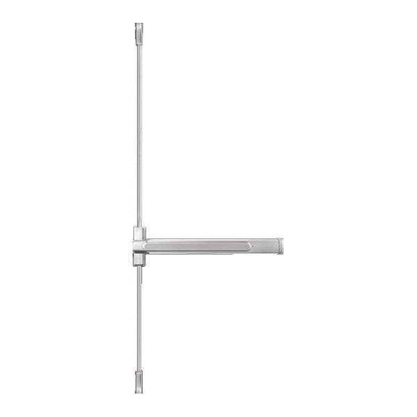 QED314 Std Duty Exit Device, for 4 x 8 Door, Painted Aluminum