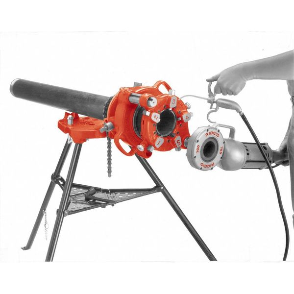 Pipe Threading and Cutting Machines, 1/8 in to 2 in, Rod: 1/4 in to 1 in Bolt: 1/4 in to 1 in