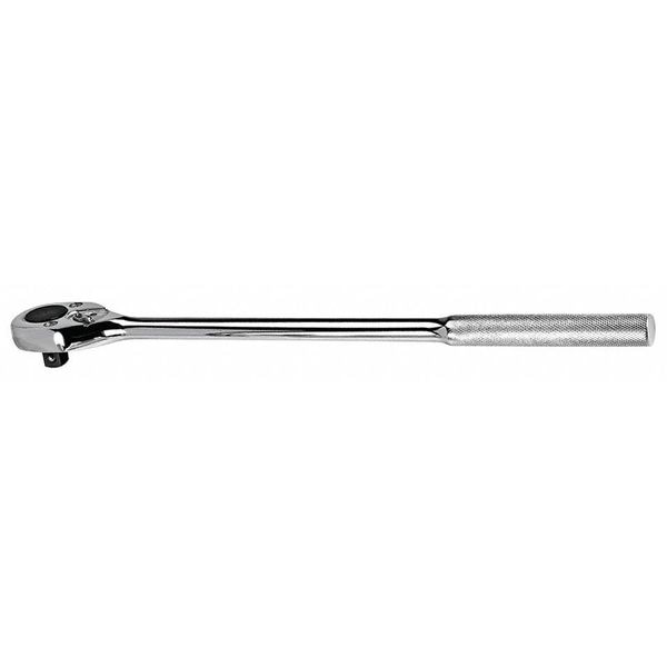 PROTO Hand Ratchet, 1/2 in Drive, Pear Head Style, 24 Geared Teeth, 16 in, Full Polish