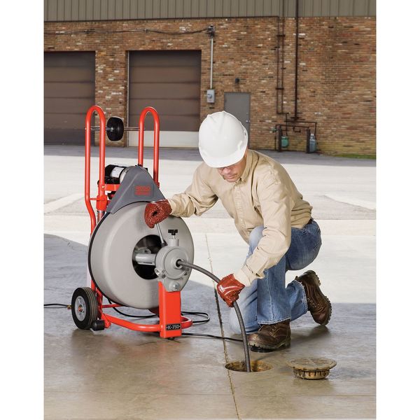 Drain Cleaning Machine, 3/4x100