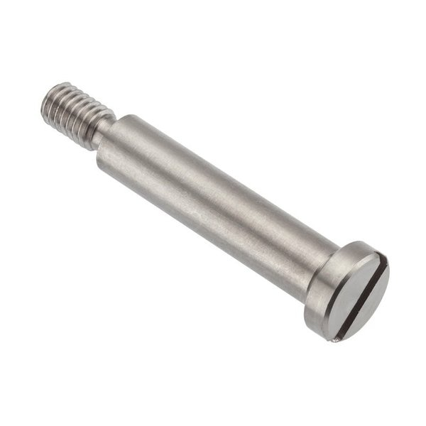 Shoulder Screw, 6g Thr Sz, 11mm Thr Lg, 40 mm Shoulder Lg, 18-8 Stainless Steel