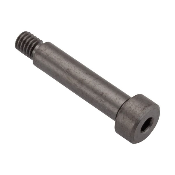 Shoulder Screw, 6g Thr Sz, 5mm Thr Lg, 20 mm Shoulder Lg, Stainless Steel