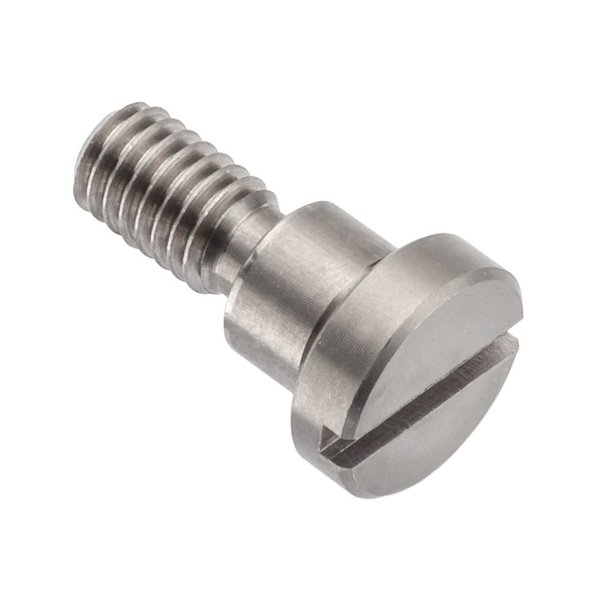 Shoulder Screw, 6g Thr Sz, 11mm Thr Lg, 6 mm Shoulder Lg, 18-8 Stainless Steel