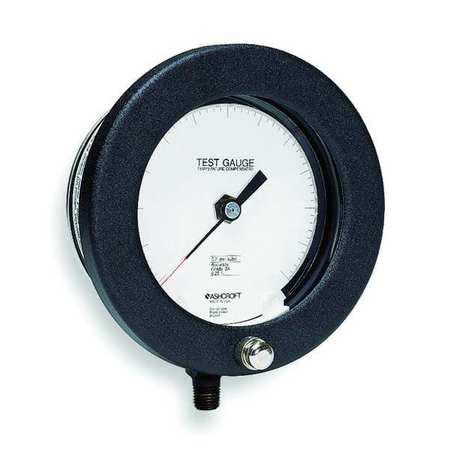 Pressure Gauge,0 To 100 Psi,4-1/2in (1 U