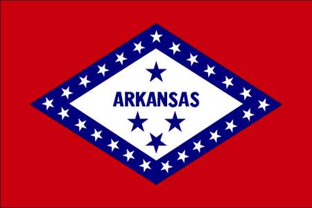 Arkansas State Flag,3x5 Ft (1 Units In E