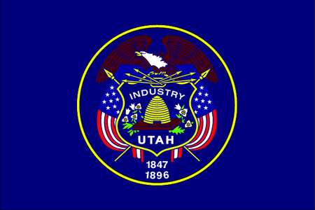 Utah State Flag,3x5 Ft (1 Units In Ea)