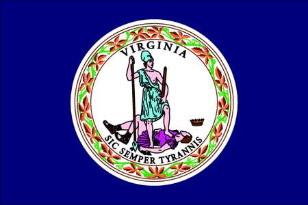 Virginia State Flag,3x5 Ft (1 Units In E