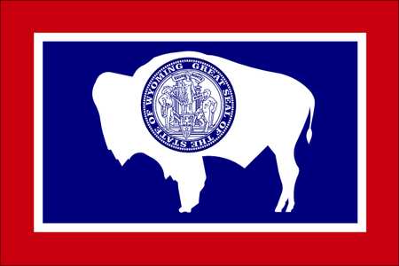 Wyoming State Flag,3x5 Ft (1 Units In Ea