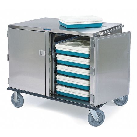 Tray Delivery Cart,stainless,33x24x58 (1