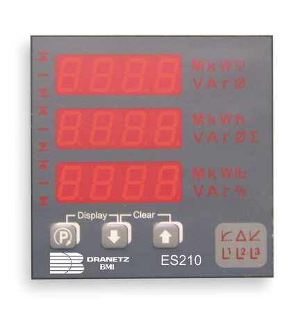 Power Meter,keypad, Ethernet, Modbus (1