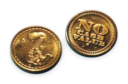 Tokens,brass,pk500 (1 Units In Pk)