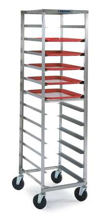 Pan & Tray Rack,open,stainless,26x21x62