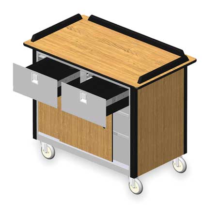 Hydration Cart,mobil,stainless,45x26x38