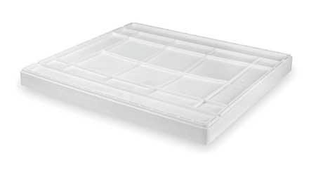 Bulk Container Lid,use With 2zrr3 (1 Uni