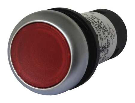 Illuminated Push Button,22mm,red (1 Unit