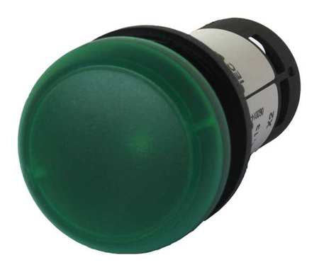 Raised Indicator Light,green,24vac/dc (1