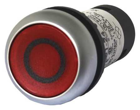 Illuminated Push Button,22mm,red (1 Unit