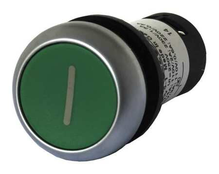 Illuminated Push Button,22mm,green (1 Un