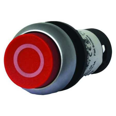 Non-illuminated Push Button,plastic,red