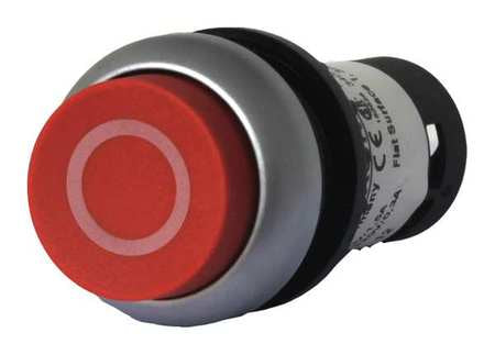 Illuminated Push Button,22mm,red (1 Unit