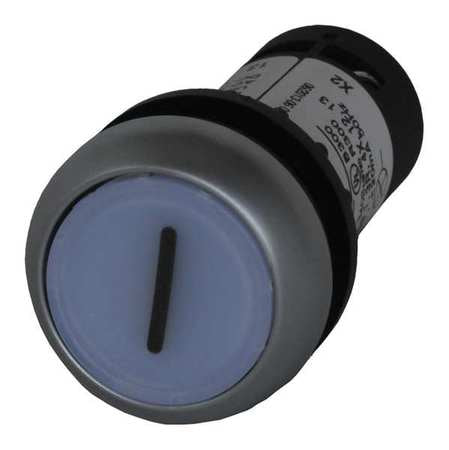 Illuminated Push Button,22mm,black/white