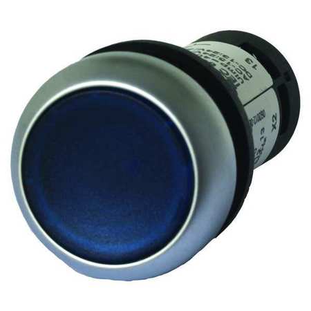 Illuminated Push Button,22mm,blue (1 Uni