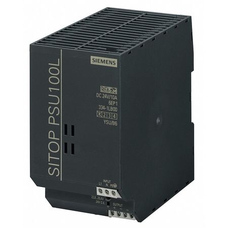 Dc Power Supply,24vdc,10a,50/60hz (1 Uni