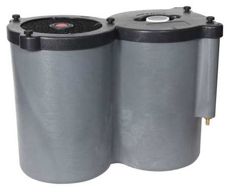 Oil/water Separator,125 Scfm,1/2in Inlet