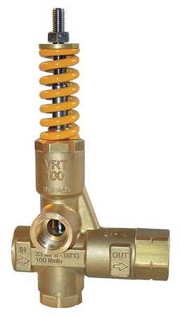 Unloader Valve,26.4 Gpm,4800 Psi,brass (