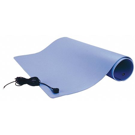 Dissipative Floor Mat,blue,2 X 4 Ft. (1