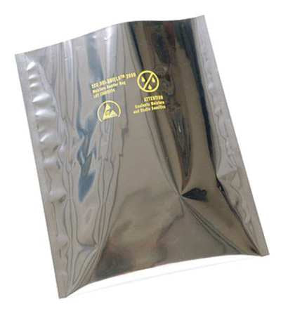 Moisture Barrier Bag,6",10",open,pk100 (