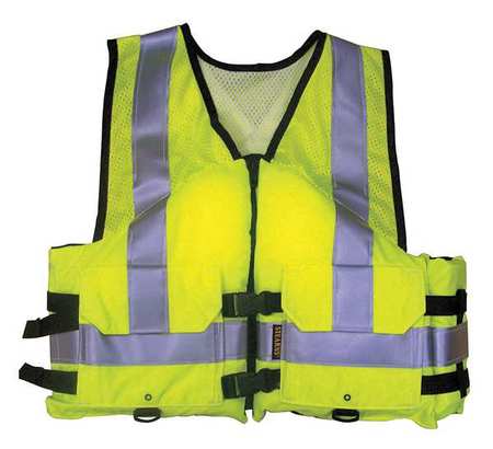 Hi-visibility Life Jacket,iii,s,15-1/2lb