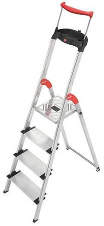 Platform Stepladder,2-49/64 Ft,al,330 Lb