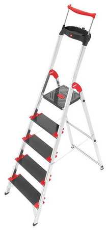 Platform Stepladder,3-31/64 Ft,al,330 Lb