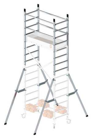 Scaffold Add-on,396 Lb.,aluminum (1 Unit