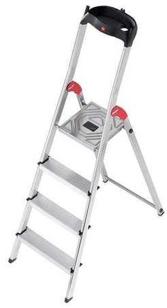 Platform Stepladder,2-49/64 Ft,al330 Lb