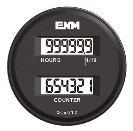 Hour Meter/ Counter,6 Digits,lcd (1 Unit