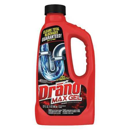 Drain Opener,32 Oz.,bottle,pk12 (1 Units