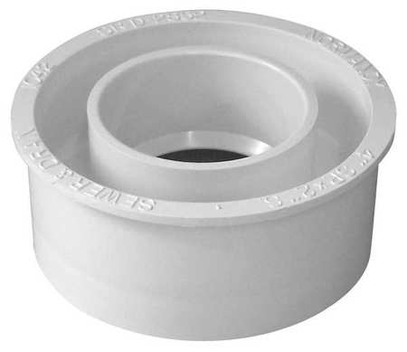 Adapter Bushing, Pvc, 4 In. X 2 In. (1 U