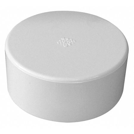 Cap, Pvc, 4in., Hub (1 Units In Ea)