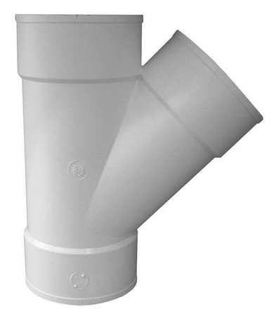 Wye, Pvc, 6in., Hub (1 Units In Ea)