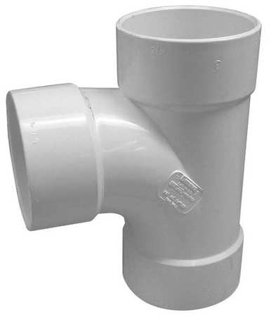 Sanitary Tee, Pvc, 3in., Hub (1 Units In