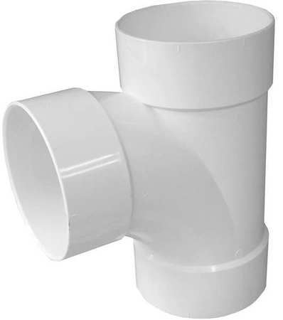 Sanitary Tee, Pvc, 4in., Hub (1 Units In