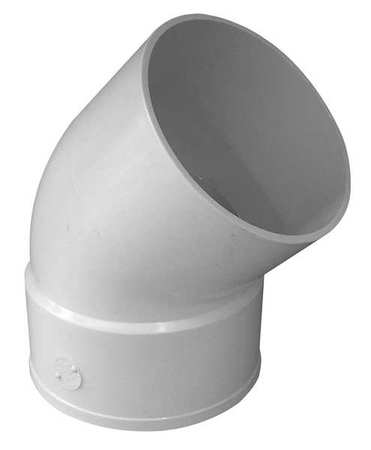 Street Elbow, 45 Degrees,pvc, 6in. (1 Un