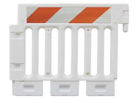 Crowd/traffic Control Barricade,white (1