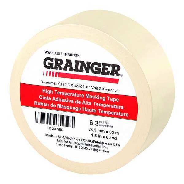 Masking Tape, Natural, 1-1/2In x 60 yd.
