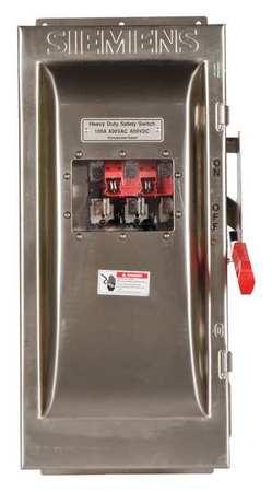 Safety Switch,600vac,3pst,100 Amps Ac (1